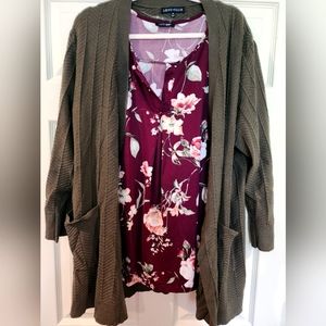 Set (from Stitch fix) Tank and Cardigan